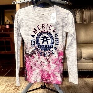 NWT American Fighter Long Sleeve T-Shirt Size XS